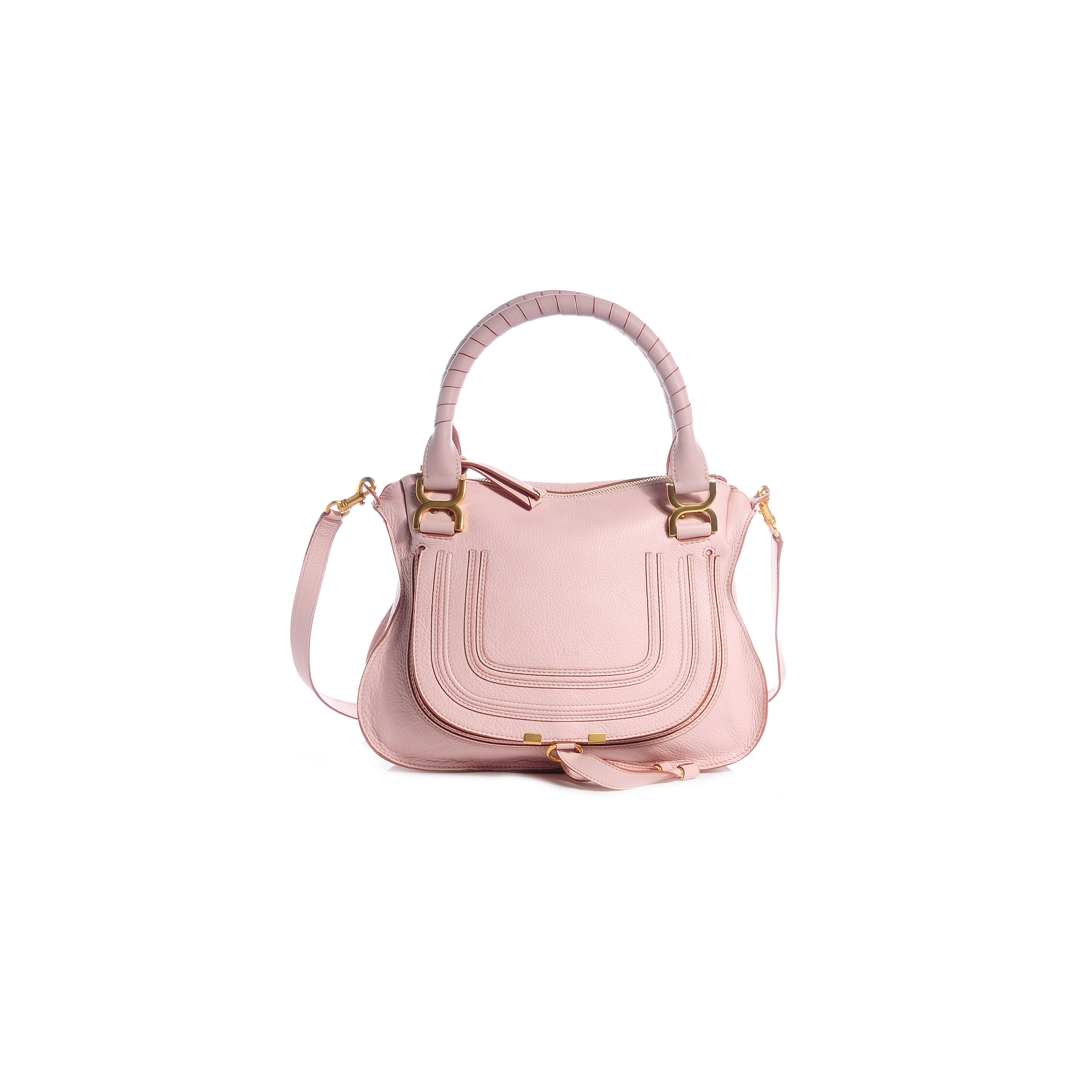 CHLOE MARCIE BAG IN GRAINED LEATHER CHC22AS660I3156U (36*28*12cm)